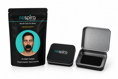 Kit Viajero Mouth Tape (30 días ) + Estuche Metálico